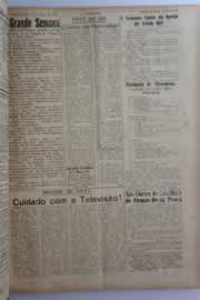 Página do jornal O Nordeste de abril de 1960