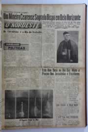 Página do jornal O Nordeste de maio de 1960