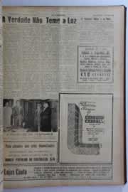 Página do jornal O Nordeste de maio de 1960