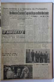 Página do jornal O Nordeste de maio de 1960