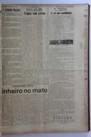 Página do jornal O Nordeste de maio de 1960