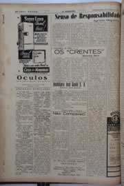 Página do jornal O Nordeste de maio de 1960