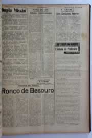 Página do jornal O Nordeste de maio de 1960