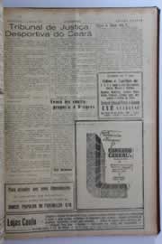 Página do jornal O Nordeste de maio de 1960