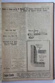 Página do jornal O Nordeste de maio de 1960