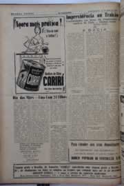 Página do jornal O Nordeste de maio de 1960