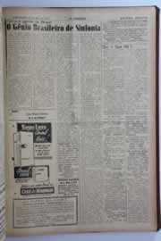 Página do jornal O Nordeste de maio de 1960