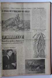 Página do jornal O Nordeste de maio de 1960
