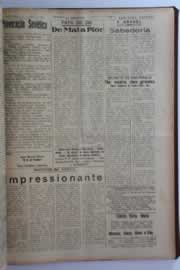 Página do jornal O Nordeste de maio de 1960