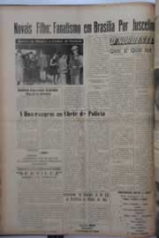 Página do jornal O Nordeste de maio de 1960