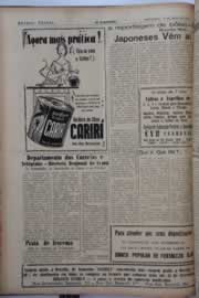 Página do jornal O Nordeste de maio de 1960