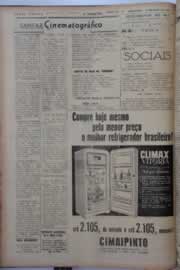 Página do jornal O Nordeste de maio de 1960