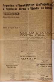 Página do jornal O Nordeste de maio de 1960