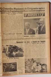 Página do jornal O Nordeste de maio de 1960