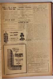 Página do jornal O Nordeste de maio de 1960