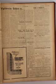 Página do jornal O Nordeste de maio de 1960