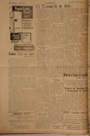 Página do jornal O Nordeste de maio de 1960