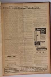 Página do jornal O Nordeste de maio de 1960