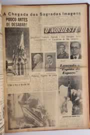 Página do jornal O Nordeste de maio de 1960