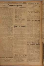 Página do jornal O Nordeste de maio de 1960