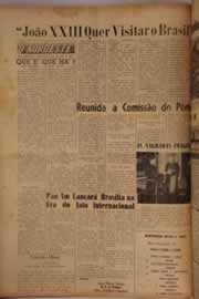 Página do jornal O Nordeste de maio de 1960