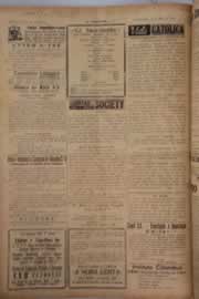 Página do jornal O Nordeste de maio de 1960