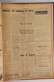 Página do jornal O Nordeste de junho de 1960