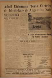 Página do jornal O Nordeste de junho de 1960