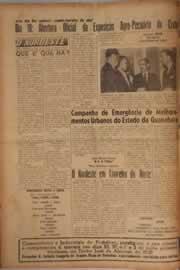 Página do jornal O Nordeste de junho de 1960