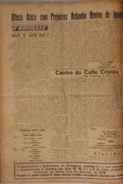 Página do jornal O Nordeste de junho de 1960