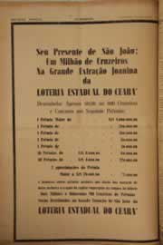 Página do jornal O Nordeste de junho de 1960