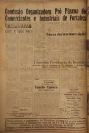 Página do jornal O Nordeste de junho de 1960
