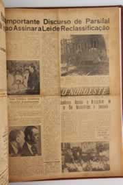 Página do jornal O Nordeste de junho de 1960