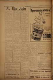Página do jornal O Nordeste de junho de 1960