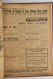 Página do jornal O Nordeste de junho de 1960