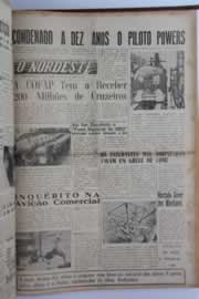 Página do jornal O Nordeste de agosto de 1960