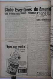 Página do jornal O Nordeste de agosto de 1960
