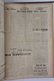 Página do jornal O Nordeste de agosto de 1960