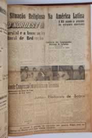 Página do jornal O Nordeste de setembro de 1960