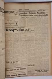 Página do jornal O Nordeste de setembro de 1960