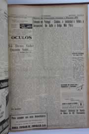 Página do jornal O Nordeste de setembro de 1960