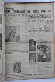 Página do jornal O Nordeste de setembro de 1960