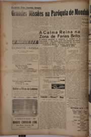 Página do jornal O Nordeste de setembro de 1960