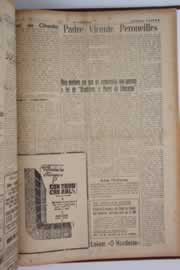 Página do jornal O Nordeste de setembro de 1960