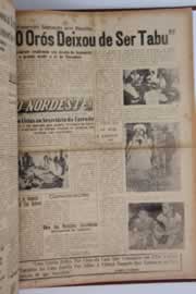 Página do jornal O Nordeste de setembro de 1960