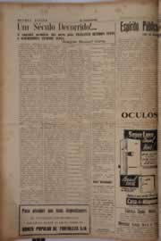 Página do jornal O Nordeste de setembro de 1960