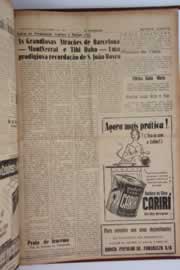 Página do jornal O Nordeste de setembro de 1960