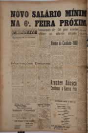 Página do jornal O Nordeste de setembro de 1960