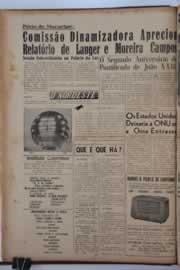 Página do jornal O Nordeste de outubro de 1960