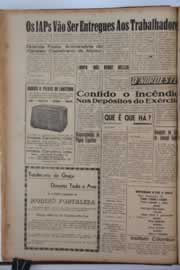Página do jornal O Nordeste de outubro de 1960